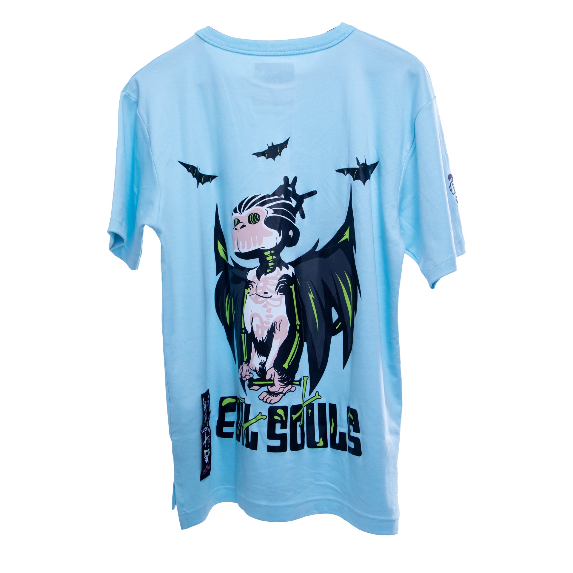 Evil Souls Blue Oversized Unisex t shirt 